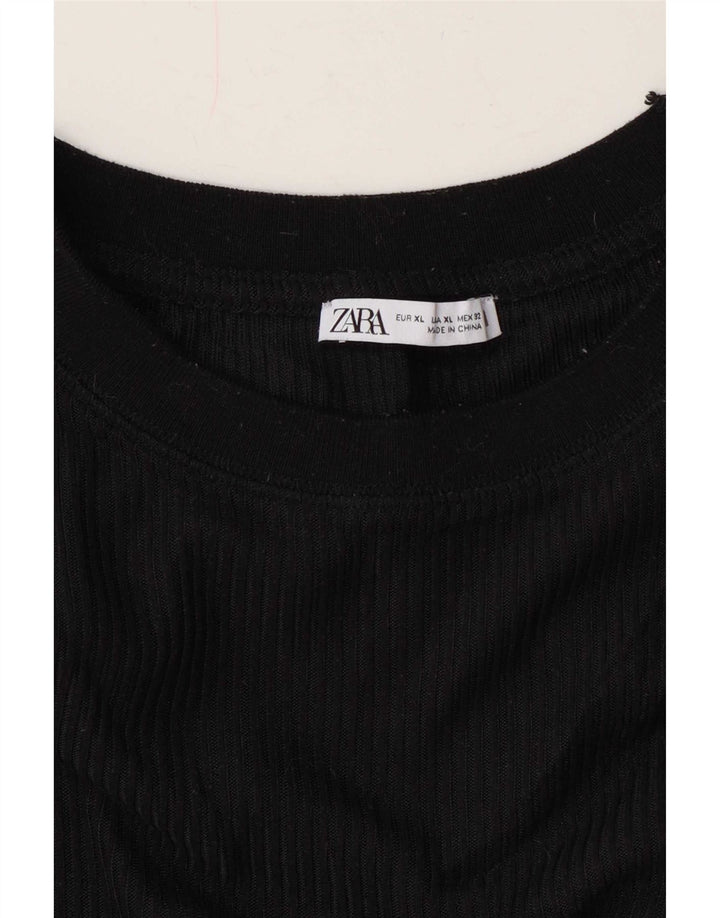 Maglia Zara da uomo a maniche lunghe XL nera