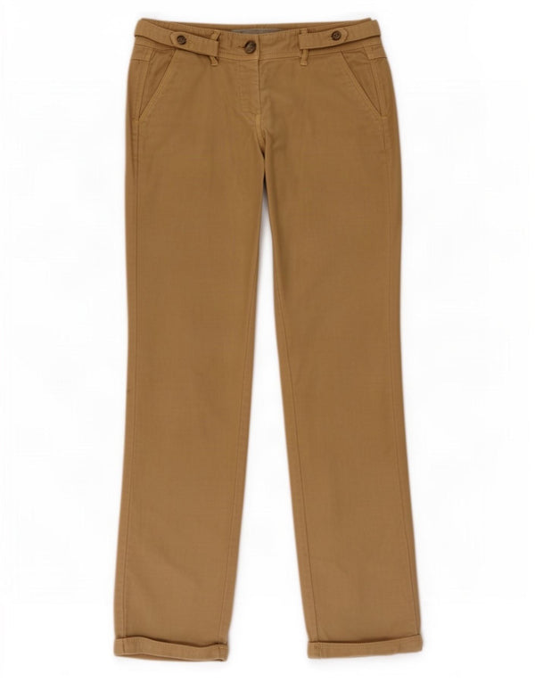 Pantaloni chino dritti da donna Murphy & Nye W27 L32 cotone beige