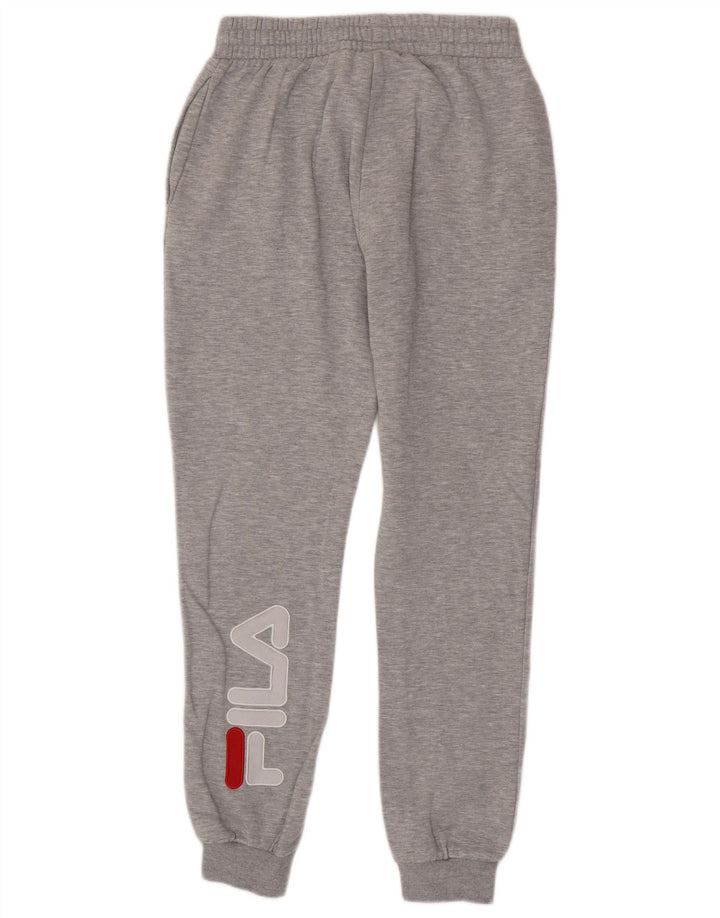 Pantaloni da tuta grafica da uomo Fila Joggers piccoli grigi