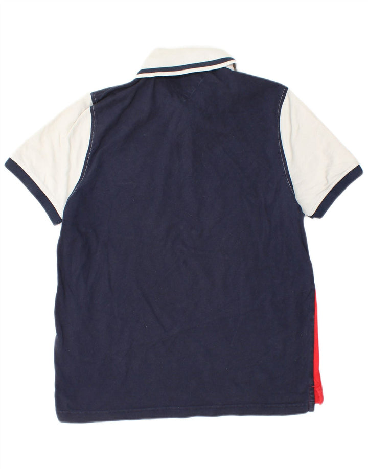 Polo grafica da uomo Tommy Hilfiger a righe medie multicolore