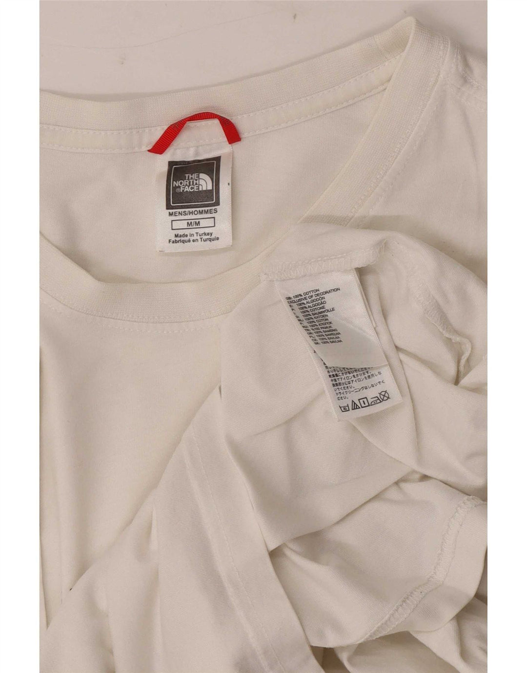 T-shirt da uomo The North Face Top in cotone bianco medio