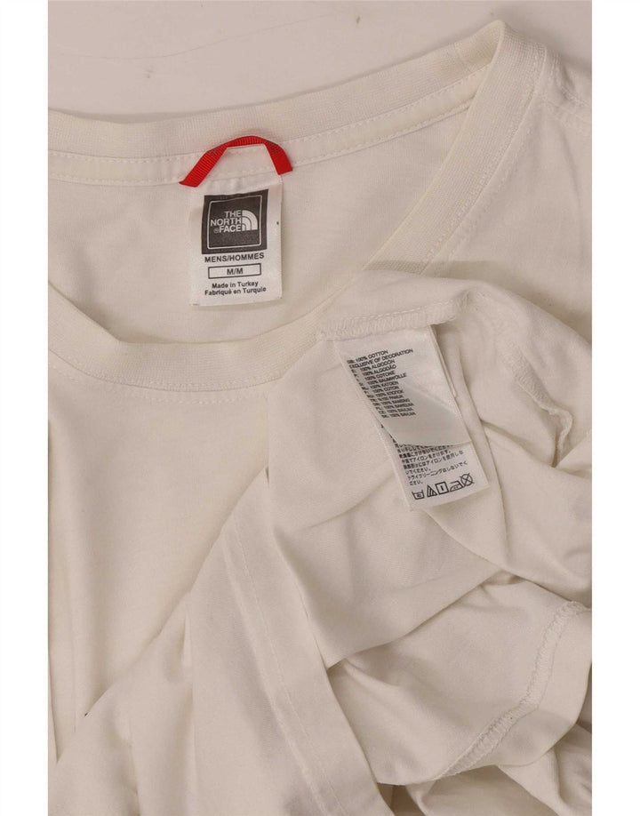T-shirt da uomo The North Face Top in cotone bianco medio
