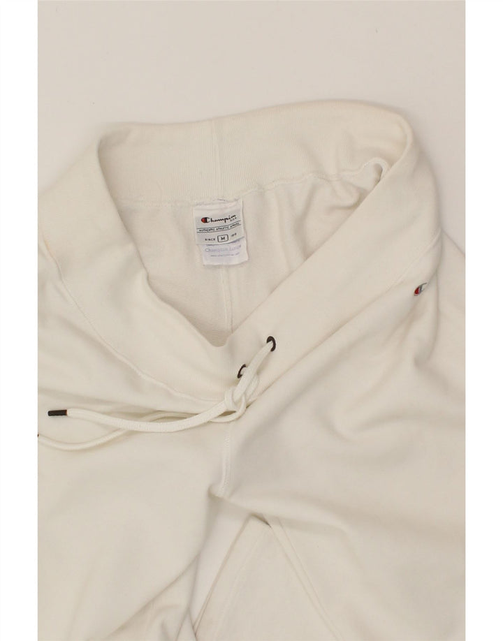 CHAMPION Womens Tracksuit Trousers UK 14 Medium White Cotton Vintage Champion and Second-Hand Champion from Messina Hembry 