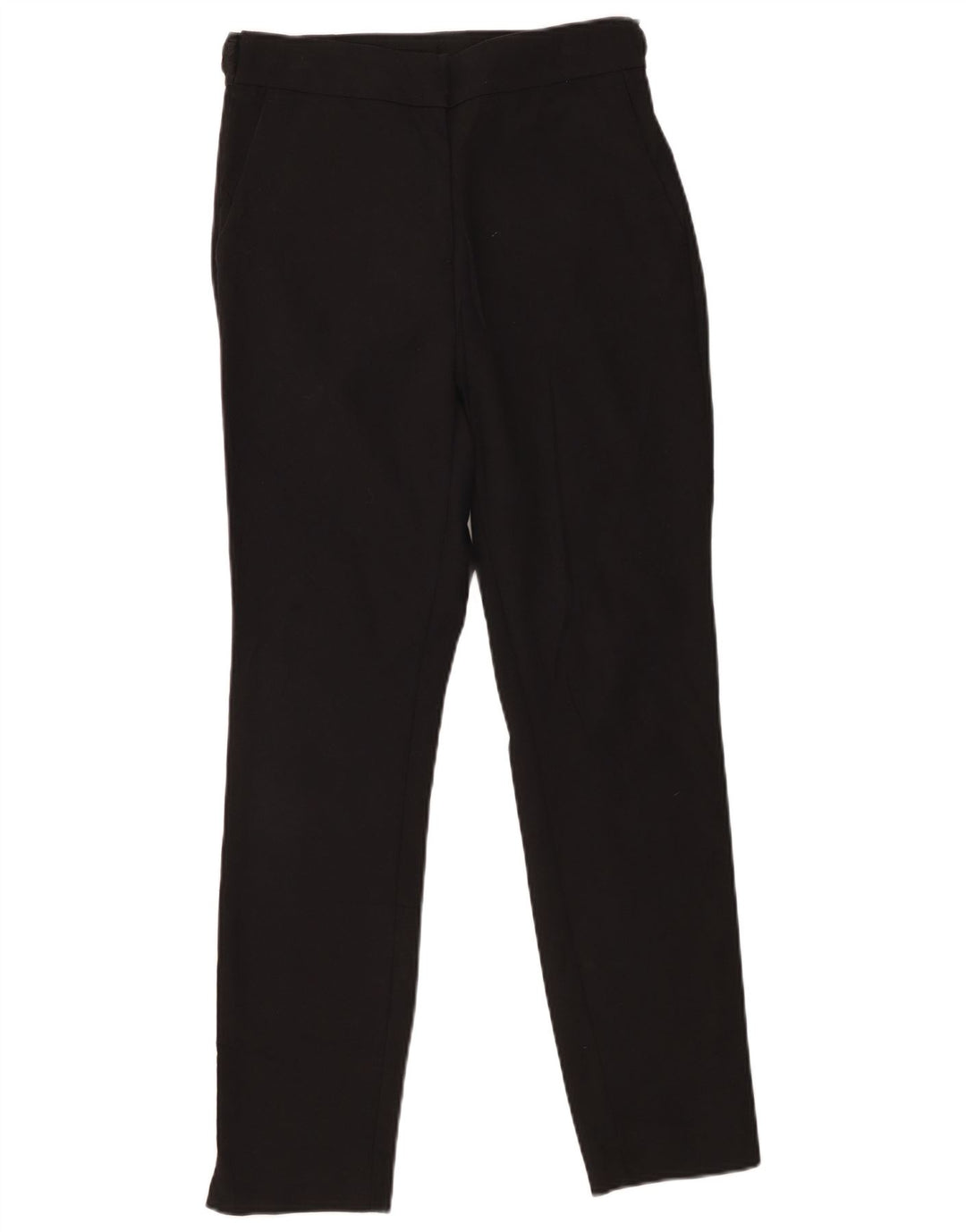 Pantaloni chino slim da donna Zara piccoli W26 L27 neri
