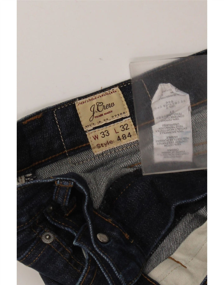 Jeans slim da uomo J. Crew W33 L32 cotone blu navy