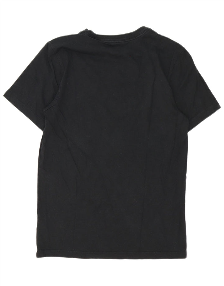 T-shirt grafica da uomo Jordan Top piccola in cotone nero