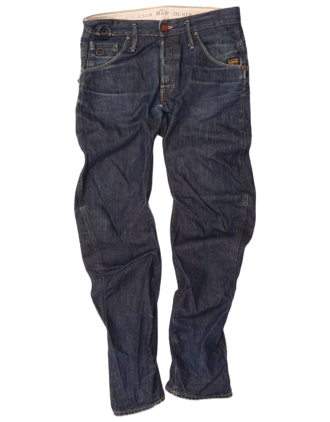 Jeans G-STAR da uomo slim a banana W33 L32 in cotone blu