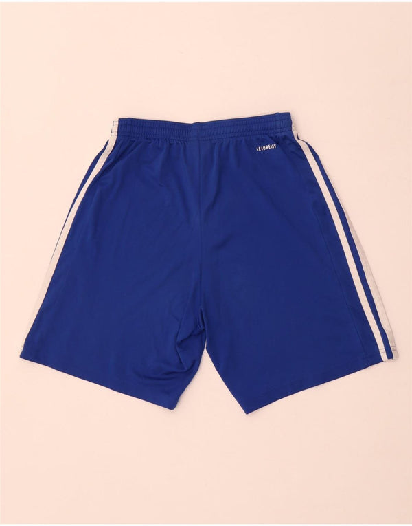 Pantaloncini sportivi Adidas Aeroready da uomo piccoli in poliestere blu