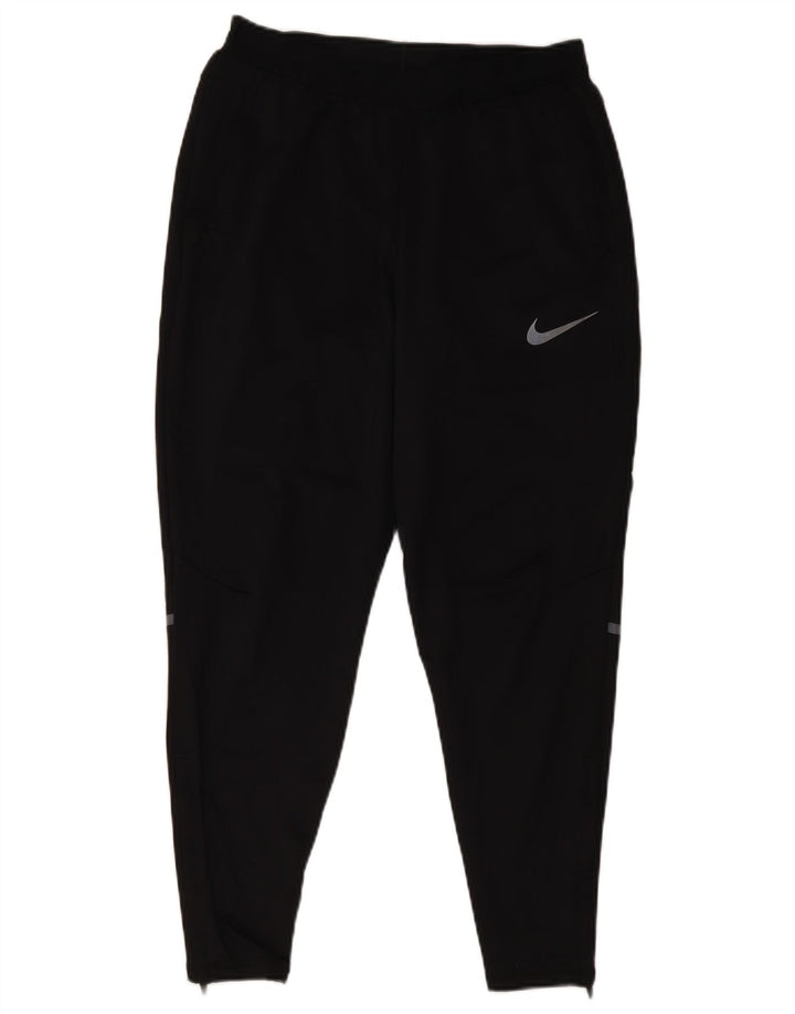 Pantaloni da tuta Nike Dri Fit da uomo, poliestere nero medio
