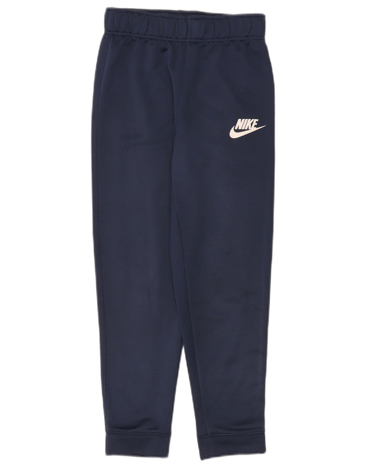 Pantaloni da tuta da ragazzo Nike Joggers 10-11 anni medio blu navy