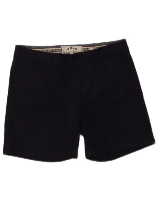 Pantaloncini chino da donna Fat Face UK 8 piccoli W30 cotone blu navy