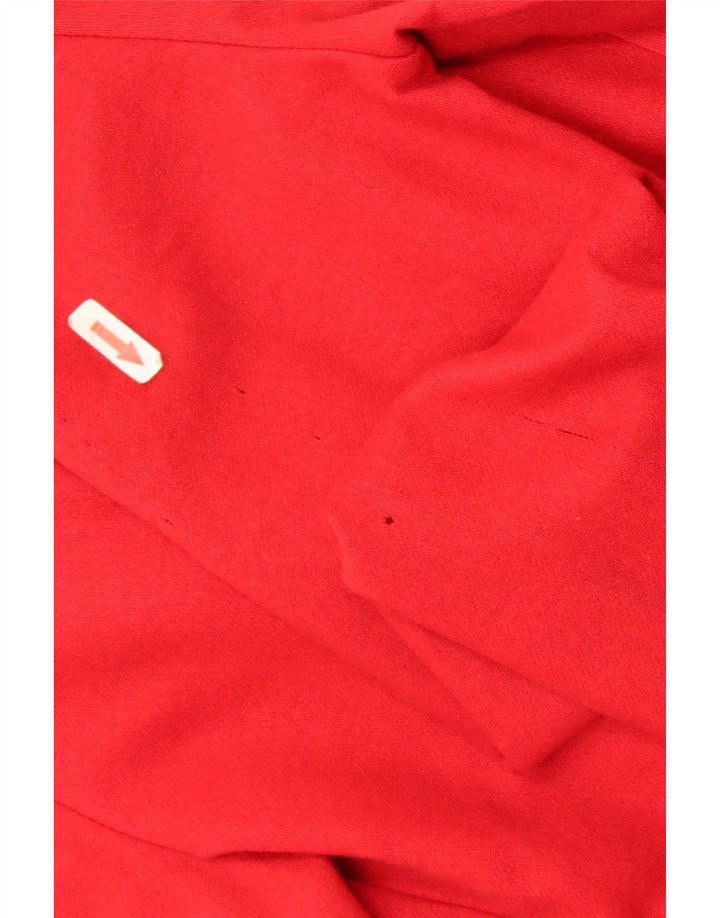 Giacca blazer lunga da donna leggendaria del 1957 IT 44 Colorblock rosso medio