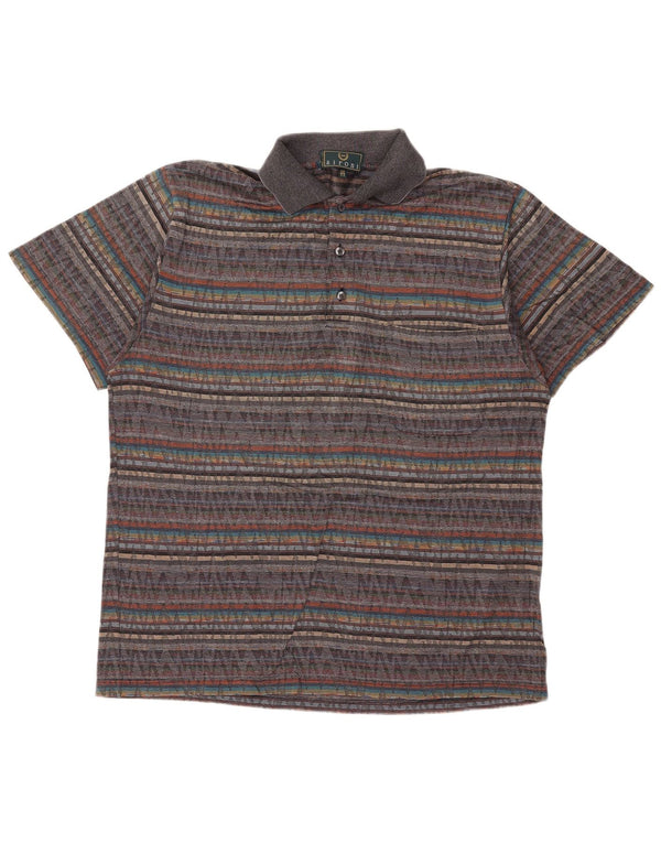 Polo Uomo Sironi IT 54 XL Cotone Rigato Multicolore