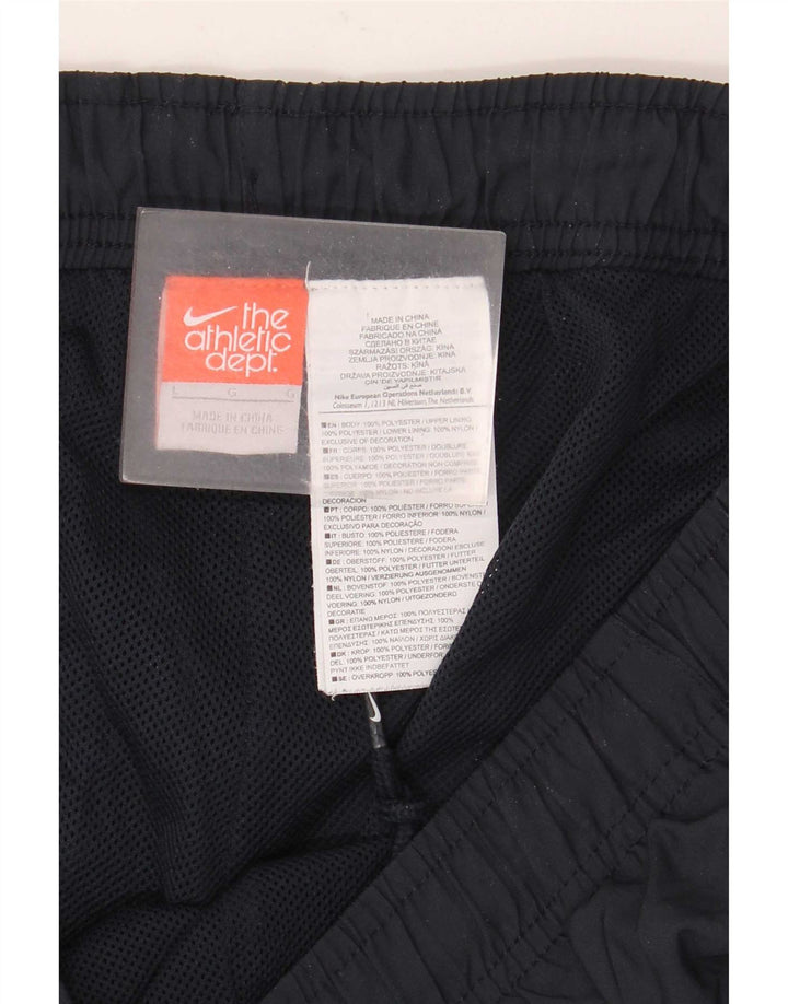 Pantaloni da tuta da uomo Nike Large neri in poliestere
