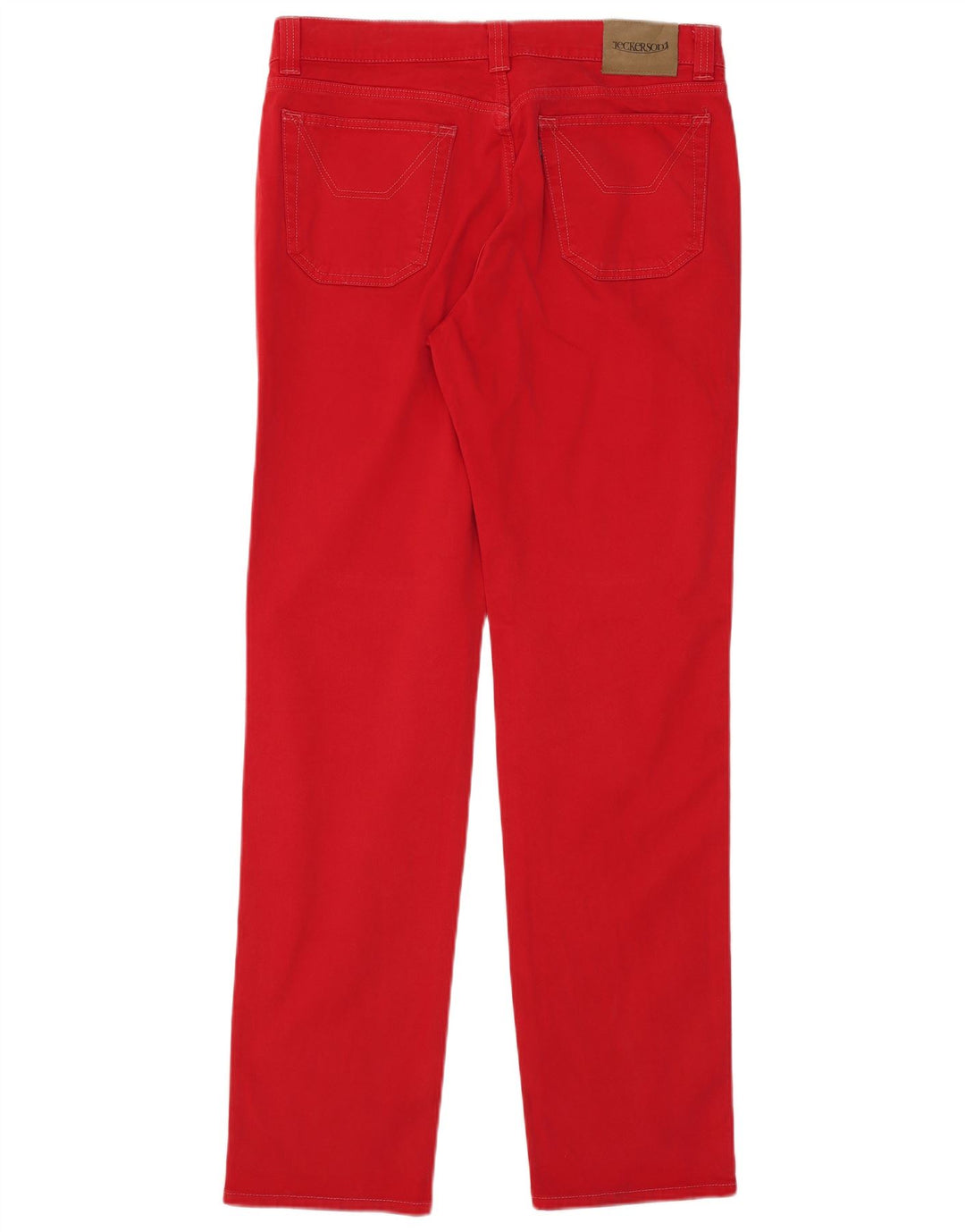 Jeans slim da uomo Jeckerson W36 L34 cotone rosso