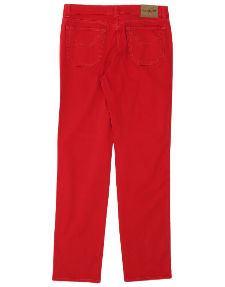 Jeans slim da uomo Jeckerson W36 L34 cotone rosso