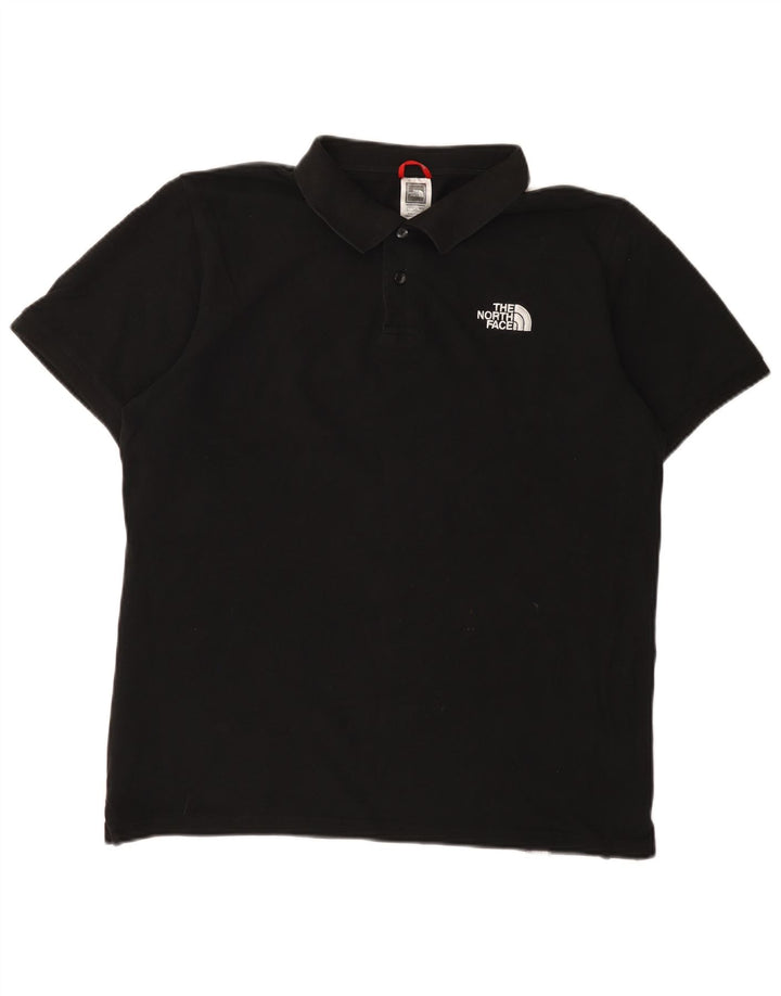 Polo da uomo The North Face grande in cotone nero