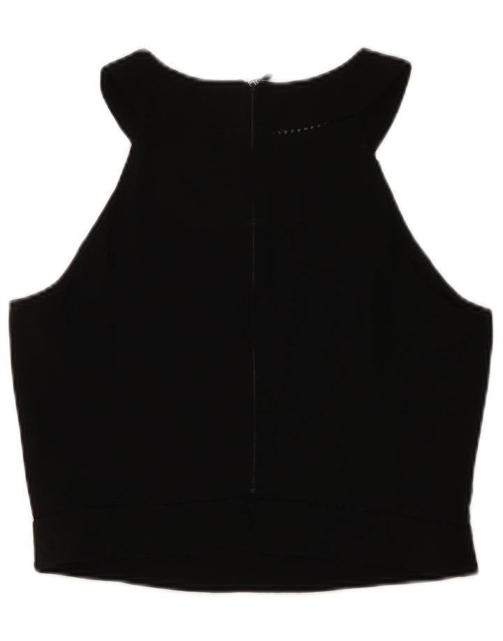 Top corto da donna Emporio Armani IT 46 Large Nero Lana