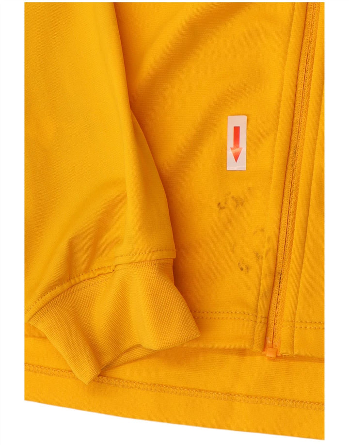 Giacca da tuta grafica da ragazzo Nike Roma Roma 13-14 anni XL poliestere giallo