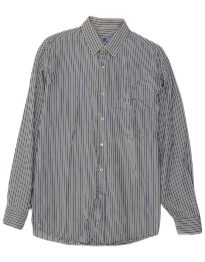 Camicia Uomo Enrico Coveri Righe Grandi Blu