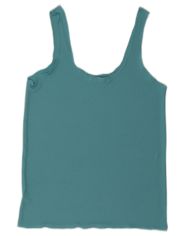 Canotta senza maniche da donna Zara UK 10 piccola blu