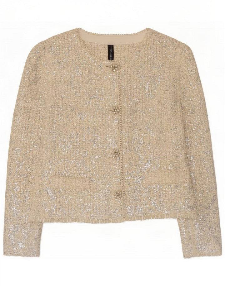 Marc Cain Giacca blazer da donna a 4 bottoni taglia 6 XL Acrilico bianco
