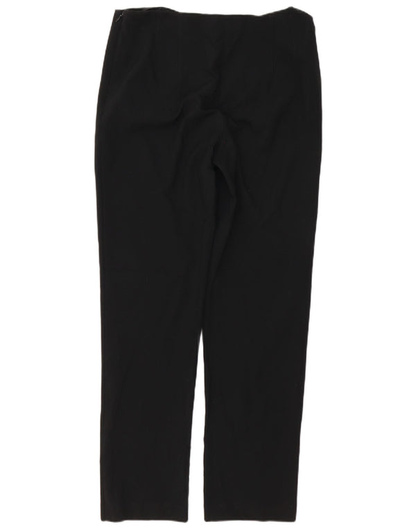 Pantaloni casual affusolati da donna Marks & Spencer UK 12 medi W32 L30 neri