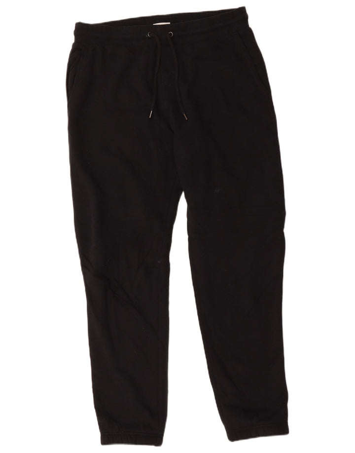 Pantaloni da tuta da uomo Marks & Spencer Joggers medio cotone nero