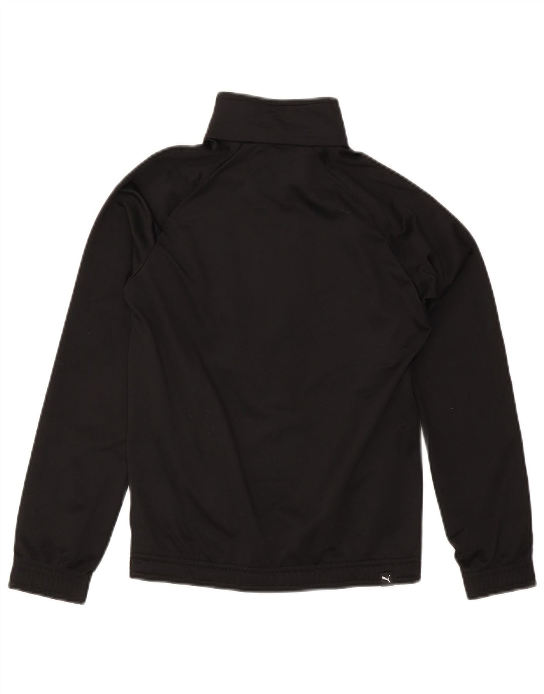 Giacca da ginnastica grafica PUMA da bambino 11-12 anni color block nero