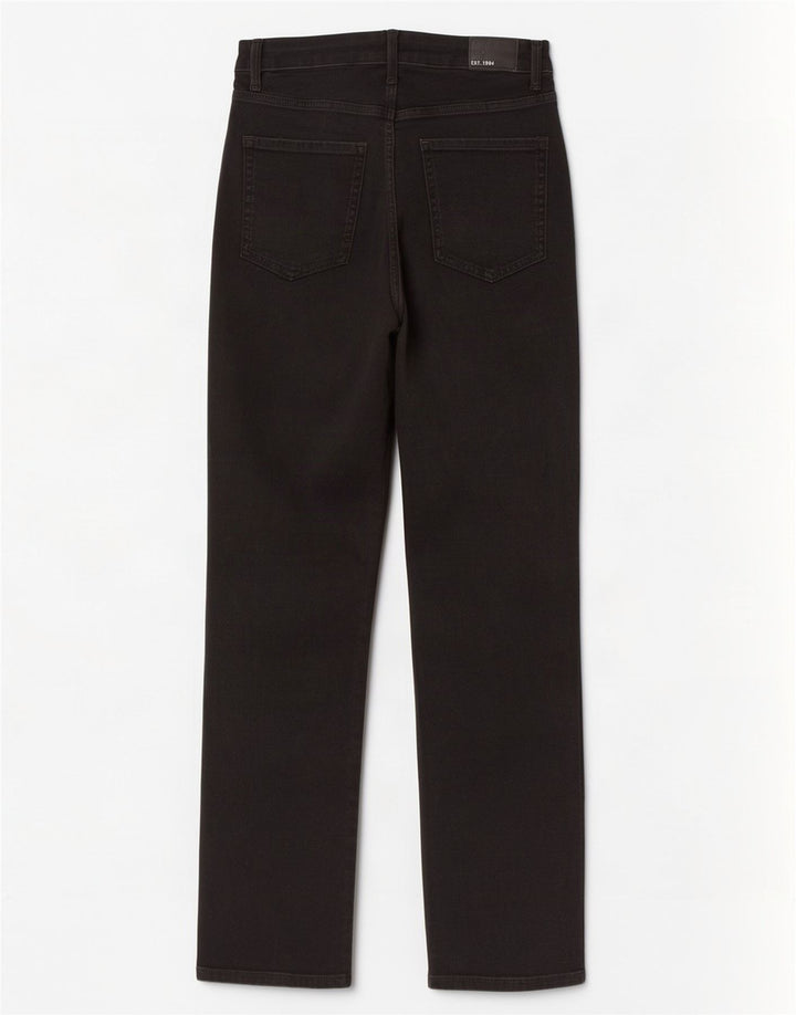 Jeans dritti Marks & Spencer da donna Sienna UK 12 medio W28 L28 neri