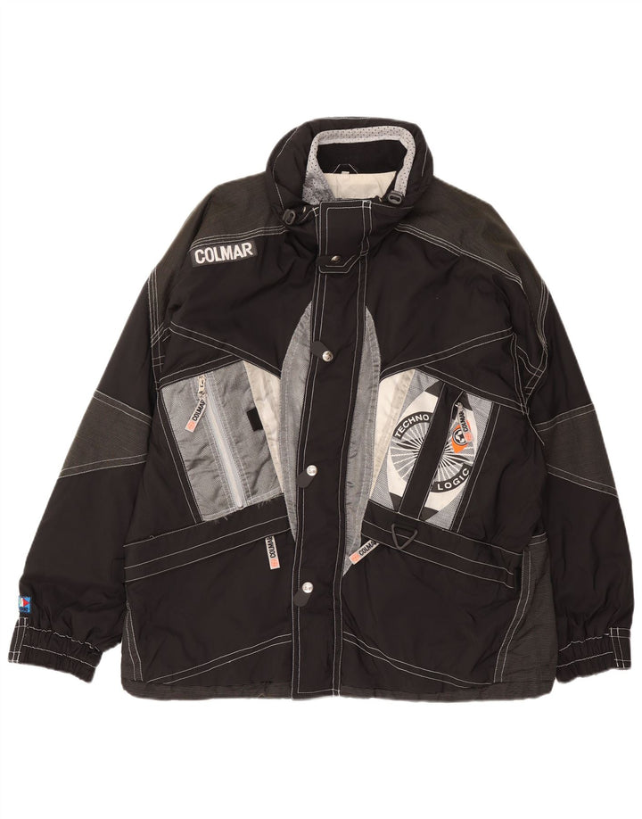 Giacca da sci con cappuccio da uomo Colmar IT 52 Large Black Colourblock