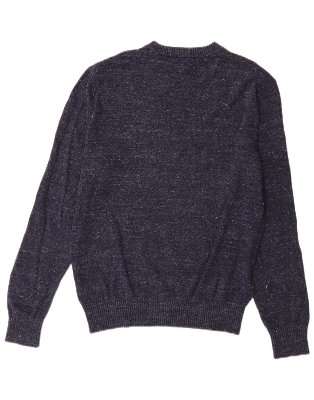 Maglione da uomo girocollo Gap in cotone medio blu navy screziato