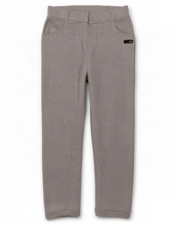 Adidas Womens Performance Casual Trousers UK 8/10 Small W30 L30 Grey