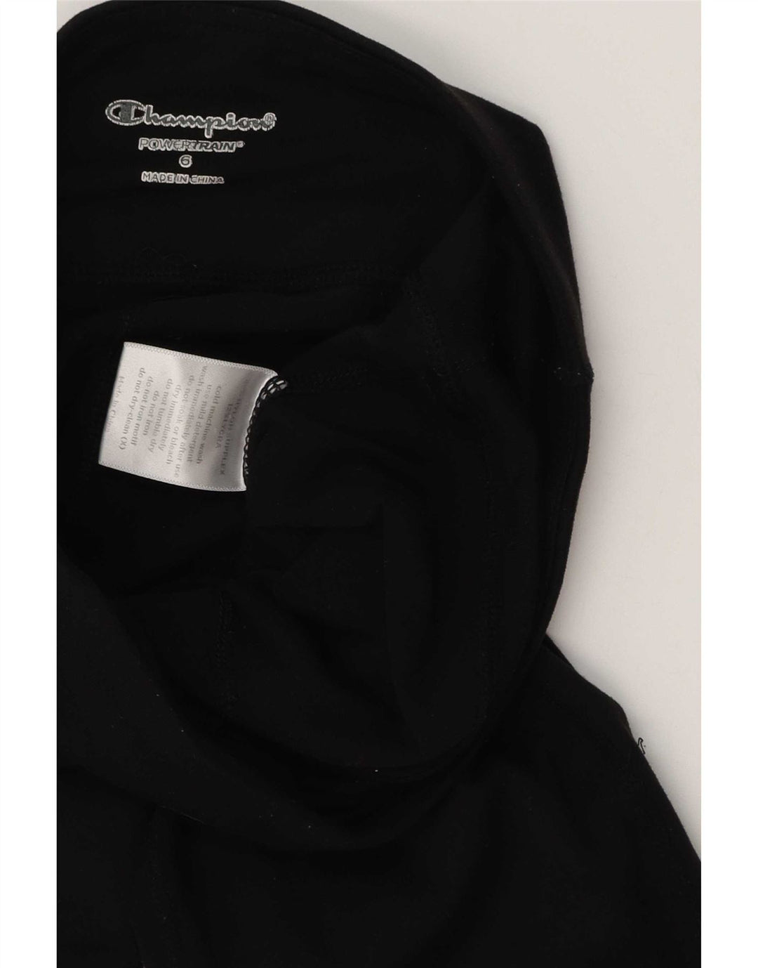 Leggings per ragazze Champion 5-6 anni in nylon nero