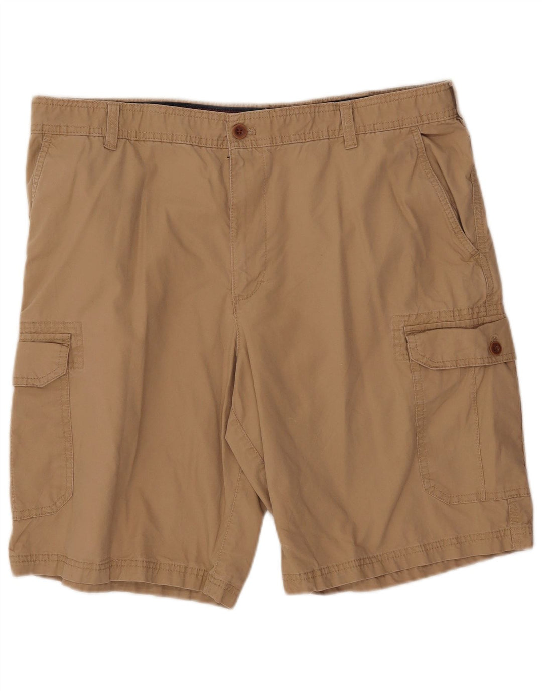 Pantaloncini cargo da uomo Izod W40 XL in cotone beige