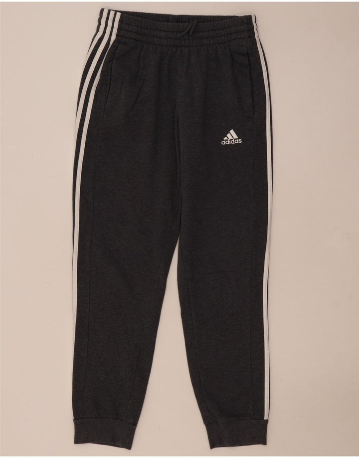 Pantaloni da tuta da uomo Adidas Joggers in cotone grigio medio