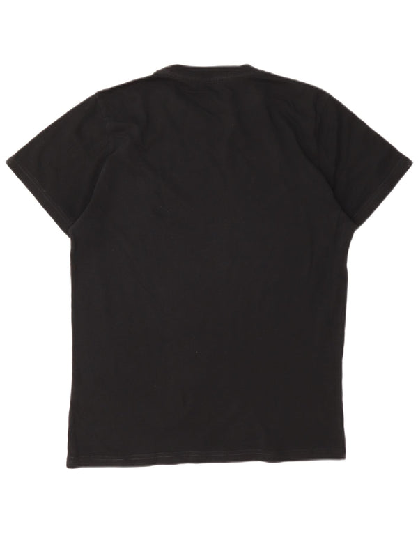 T-shirt grafica da uomo Diesel Top piccola nera