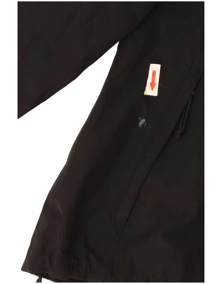 Giacca antipioggia con cappuccio da donna The North Face UK 14 poliestere nero medio