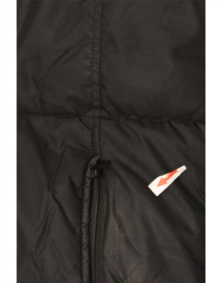 Giacca imbottita con cappuccio da uomo Brugi UK 40 Large nera in poliammide
