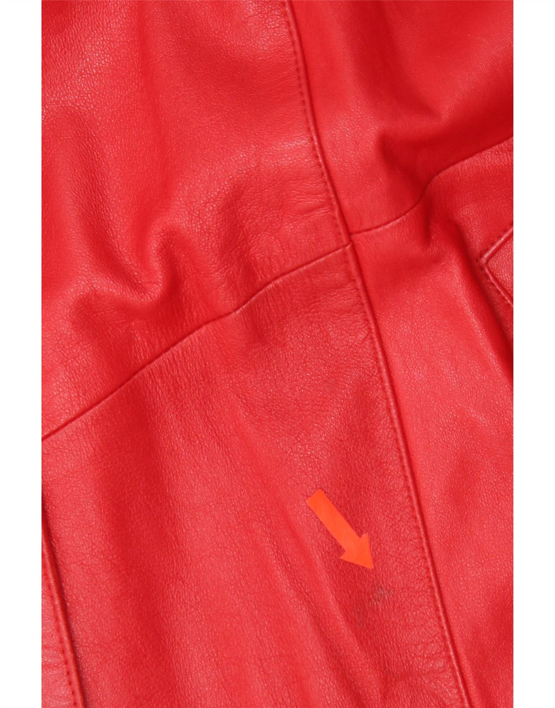 Cappotto in pelle da donna D'Enver UK 18 XL Pelle rossa