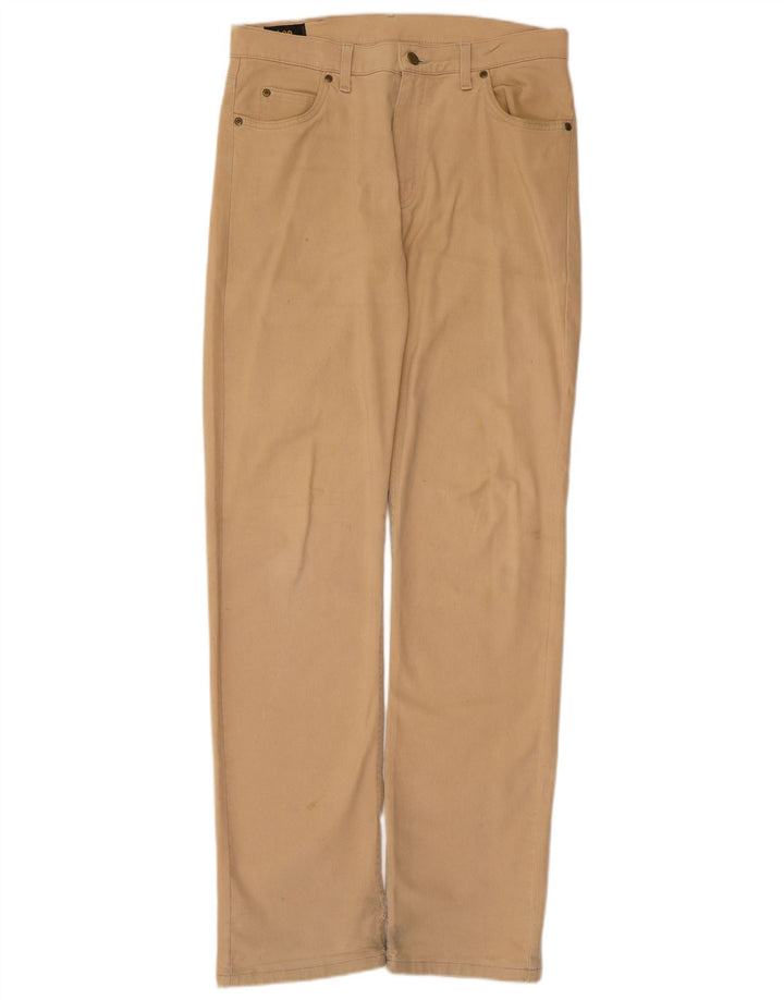Pantaloni casual dritti da uomo Lee W32 L34 cotone beige