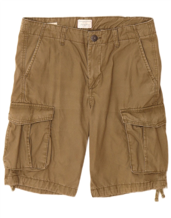 Pantaloncini cargo da uomo Jack & Jones piccoli W29 kaki