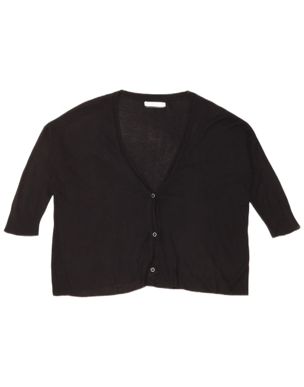 Maglione Bolero oversize da donna a mezza manica Zara UK 10 piccolo nero