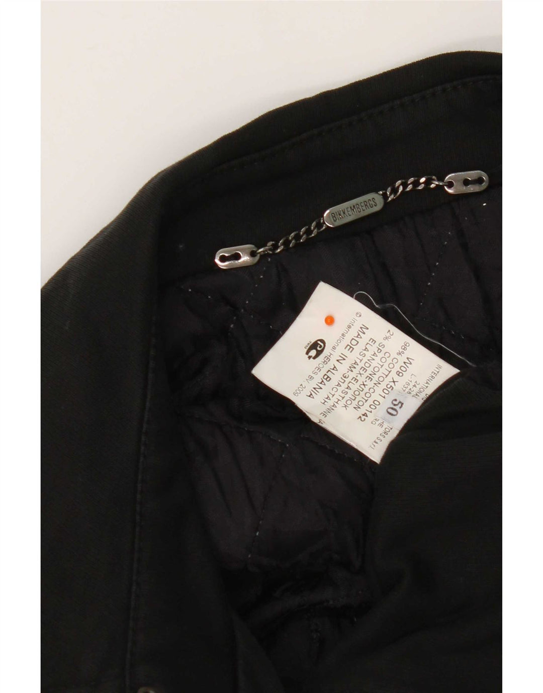 Giacca Blazer Doppiopetto Donna Bikkembergs IT 50 XL Cotone Nero