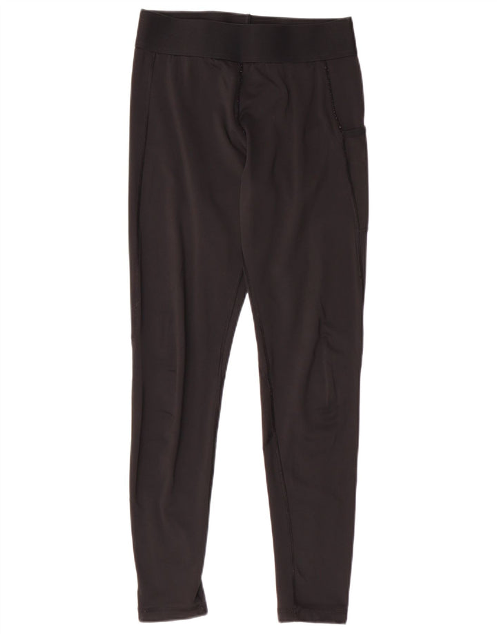 Leggings grafici Adidas Tech Fit da donna UK 12/14 medio nero