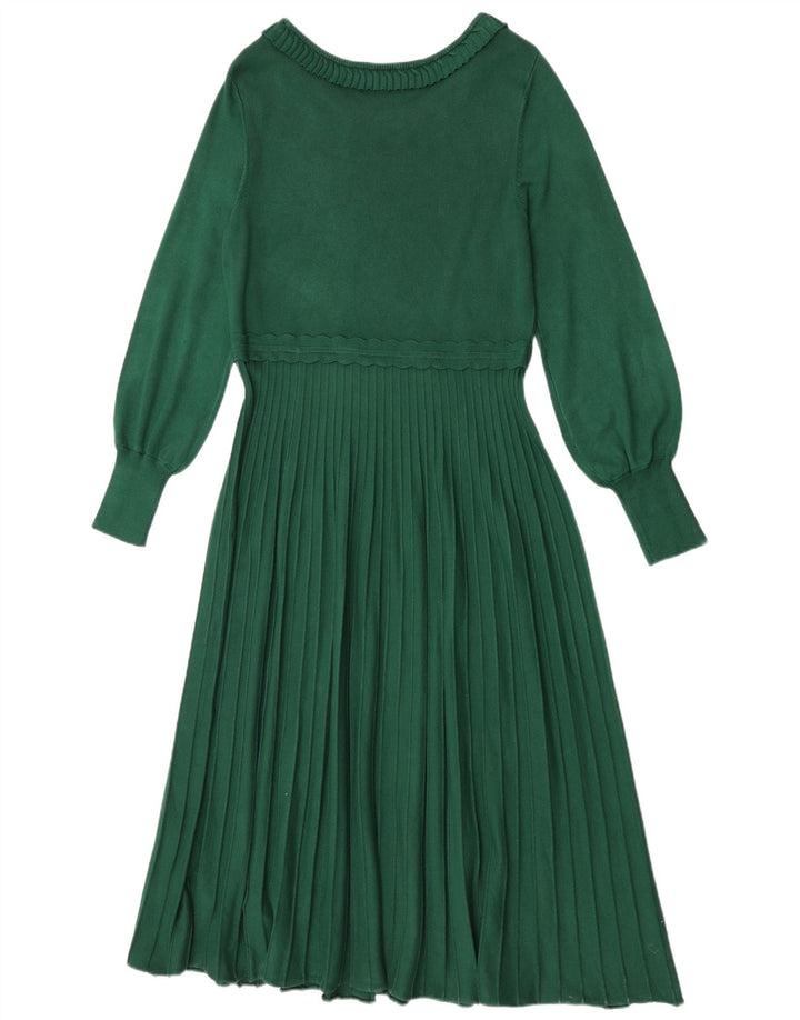 Abito maglione da donna Monsoon UK 14 Large Verde
