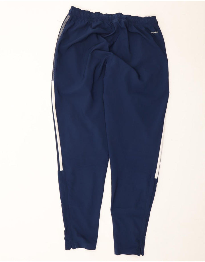ADIDAS Mens Aeroready Tracksuit Trousers Medium  Navy Blue Vintage Adidas and Second-Hand Adidas from Messina Hembry 