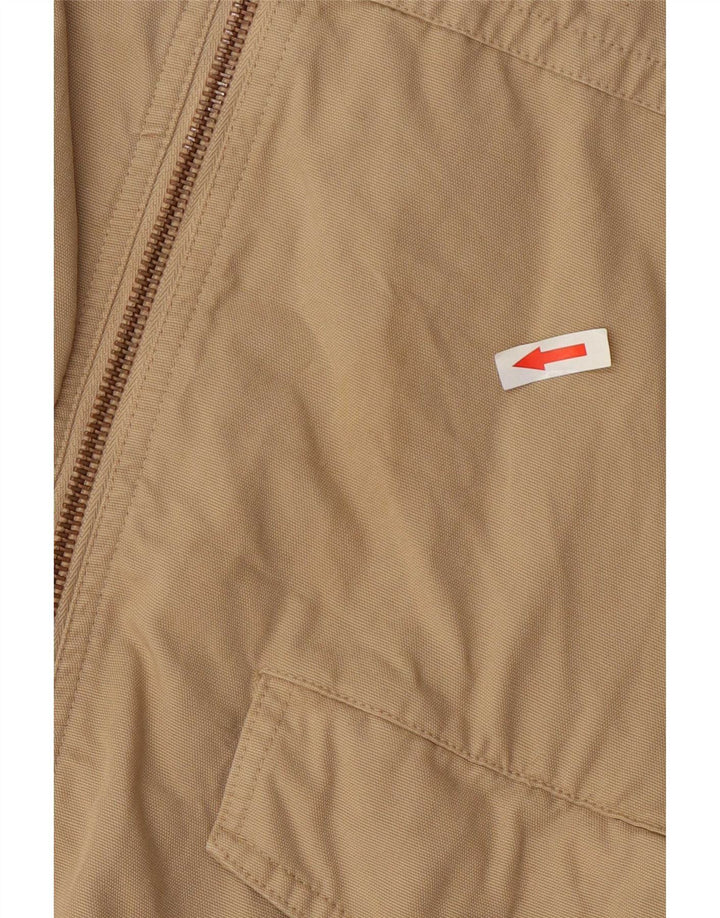 Giubbotto bomber da uomo Zara UK 42 XL cotone beige
