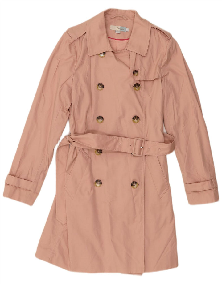 Trench da donna Boden UK 10 piccolo cotone rosa