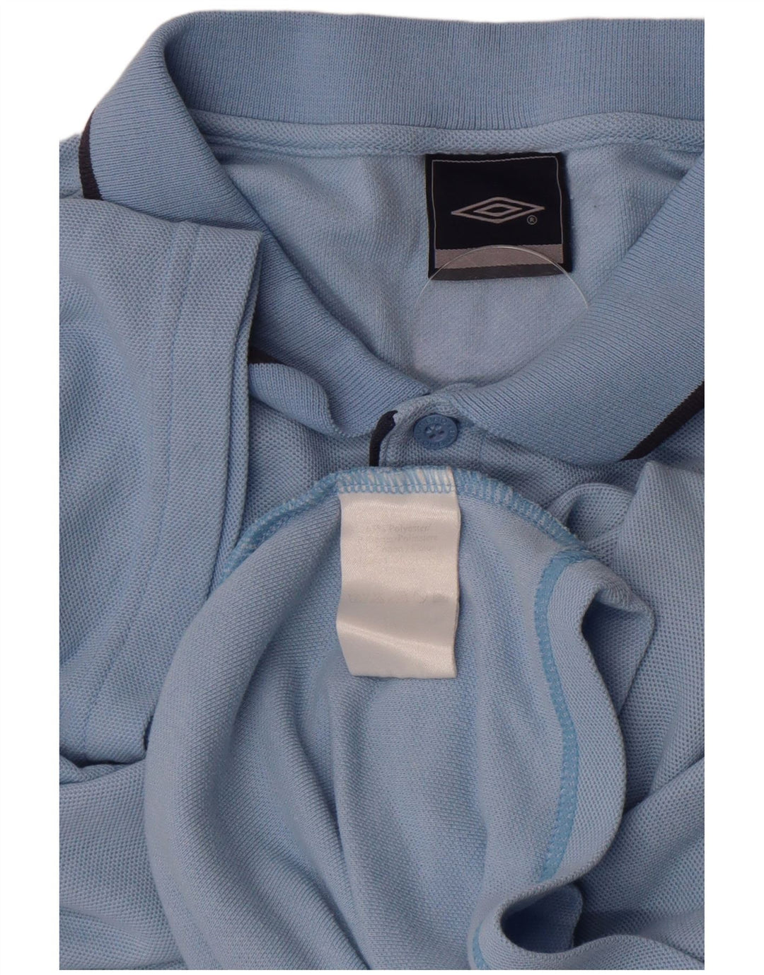 Polo da uomo Umbro 2XL blu poliestere